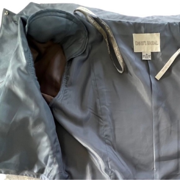 David’s Bridal Mother of the Bride/Groom Dress with Matching Jacket Size 16 - Picture 7 of 13